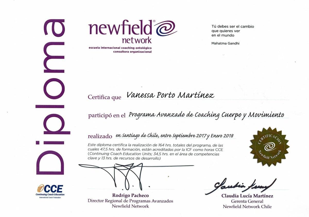 Coaching Avanzado de Cuerpo y Movimiento