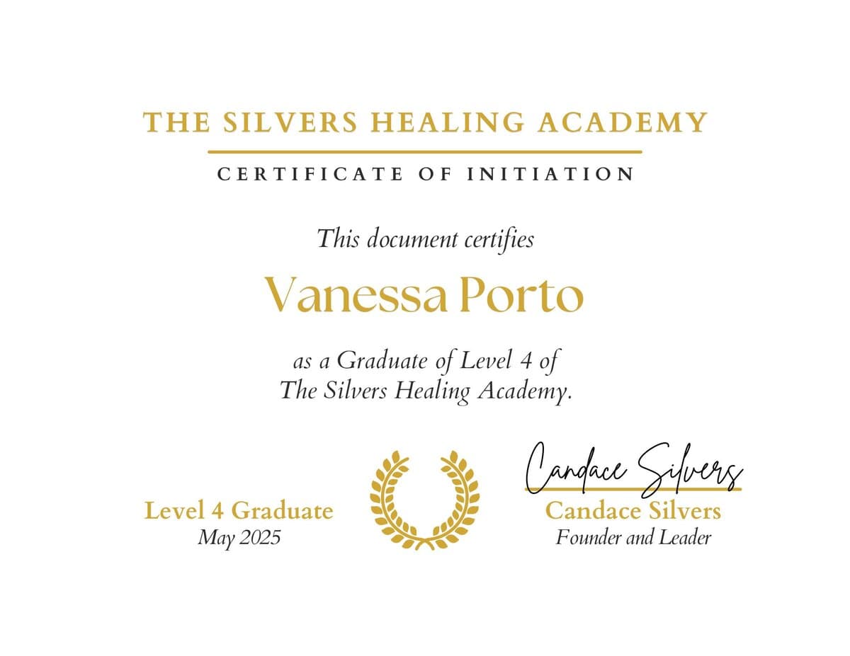 Silvers Healing Academy — Level 4